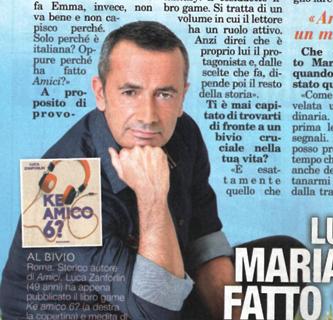 Luca Zanforlin: “Maria De Filippi, con te ho fatto 13, ma ora cerco nuovi stimoli!” article-post