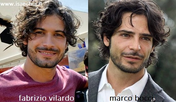 Somiglianza tra Fabrizio Vilardo e Marco Bocci