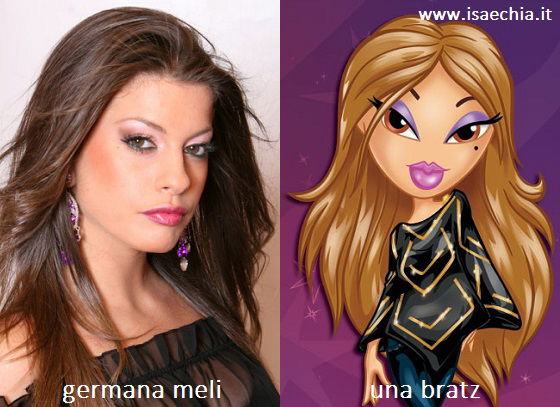 Somiglianza tra Germana Meli e una Bratz article-post