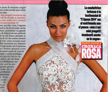 Cristina Chiabotto: “Sono fortunata per quello che ho (ma per ora non sposo Fabio Fulco!)” preview