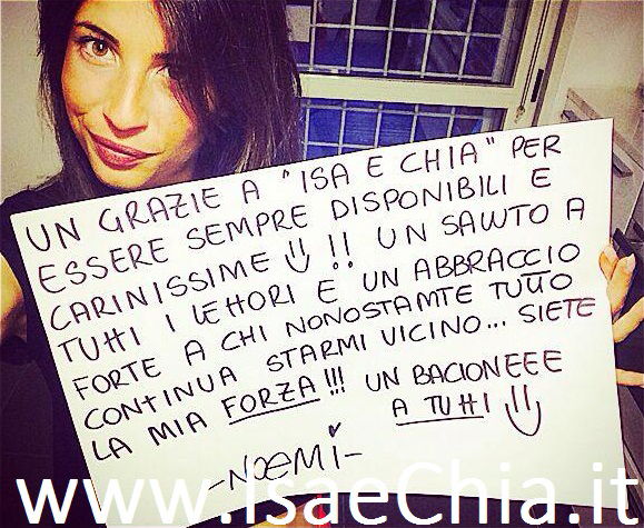 Noemi Ceccacci a IsaeChia.it: ‘Sono felice che Marco Fantini abbia trovato la sua serenità. Il trono? Non mi precludo nulla!’ article-post