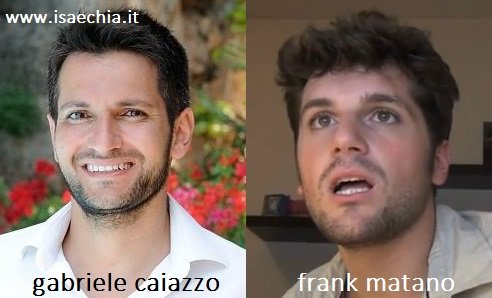 Somiglianza tra Gabriele Caiazzo e Frank Matano