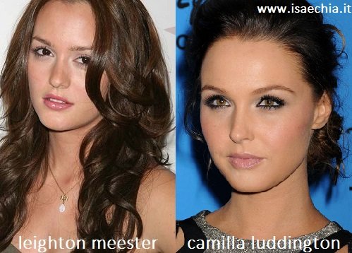 Somiglianza tra Leighton Meester e Camilla Luddington