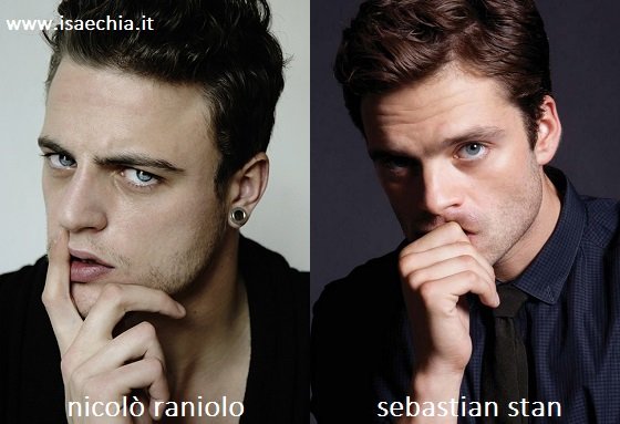 Somiglianza tra Nicolò Raniolo e Sebastian Stan