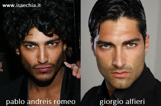 Somiglianza tra Pablo Andreis Romeo e Giorgio Alfieri preview
