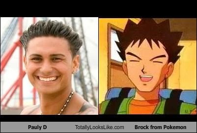 Somiglianza tra Pauly D e Brock di 'Pokemon'