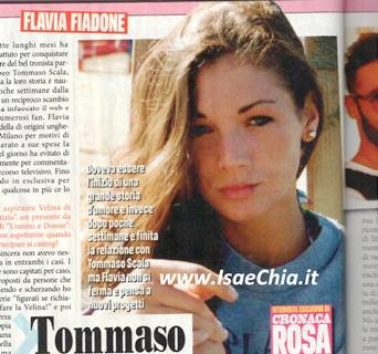 Flavia Fiadone intervistata da Chia per Cronaca rosa: “Tommaso Scala è storia chiusa. Ora vivo alla giornata!”
