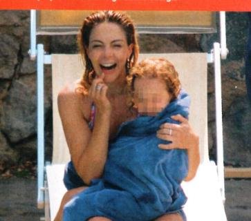 Claudia Gerini a Marco Bocci: “Porta tuo figlio sempre con te sul set e vedrai, con lui tornerai bambino!”