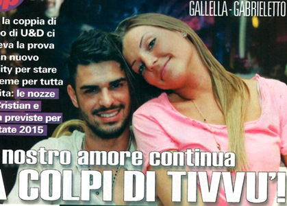 Cristian Gallella e Tara Gabrieletto: “Il nostro amore continua a colpi di tv!” article-post