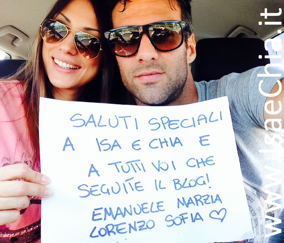 Emanuele Morelli e Marzia Martinelli a IsaeChia.it: ‘Galeotto fu Facebook, e ora siamo in quattro!’ article-post