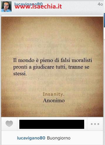 Luca Viganò su Instagram
