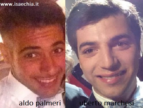 Somiglianza tra Aldo Palmeri e Uberto Marchesi