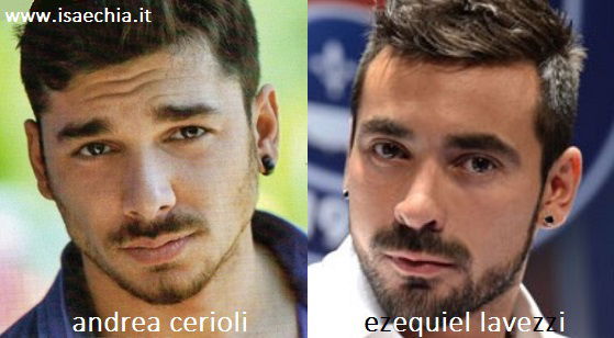 Somiglianza tra Andrea Cerioli e Ezequiel Lavezzi preview