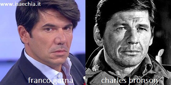 Somiglianza tra Franco Garna e Charles Bronson preview