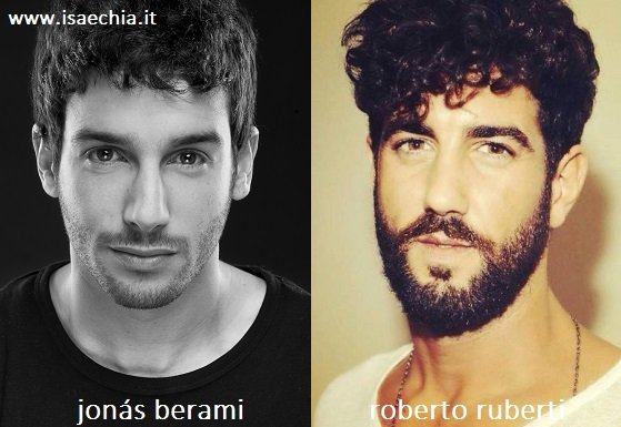 Somiglianza tra Jonás Berami e Roberto Ruberti