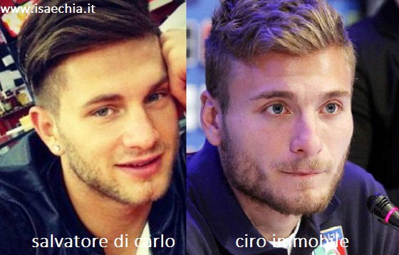 Somiglianza tra Salvatore Di Carlo e Ciro Immobile preview