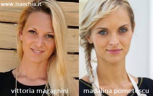 Somiglianza tra Vittoria Magagnini e Madalina Pometescu article-post