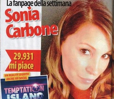 Sonia Carbone: “La mia fanpage per me non è un lavoro!”