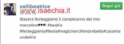 Beatrice Valli su Instagram1