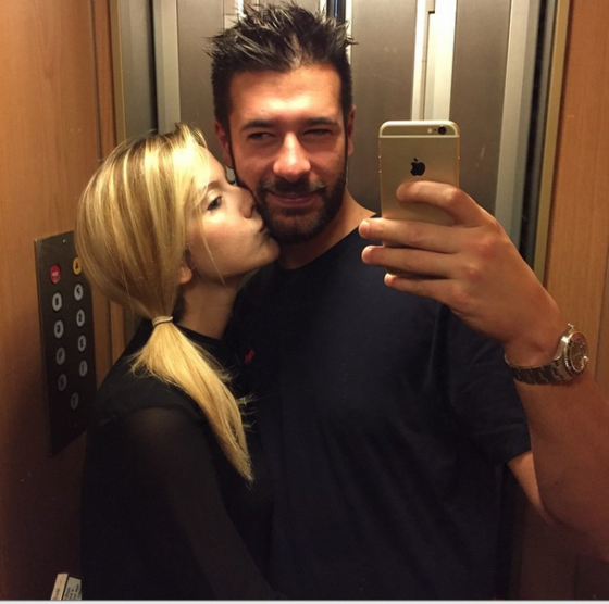 Federico D'Aguanno e la Fidanzata