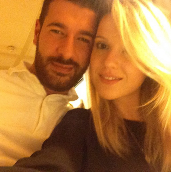 Federico D'Aguanno e la fidanzata