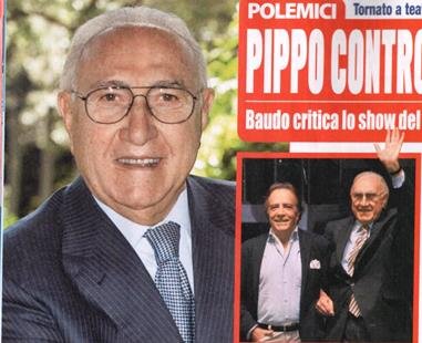 Pippo Baudo contro Carlo Conti: “La tua tv non ha futuro!”