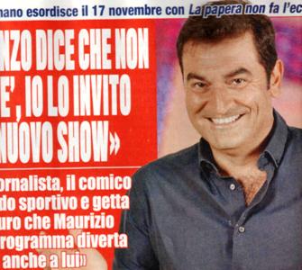 Max Giusti: “Maurizio Costanzo dice che non ho personalità? Be’, io lo invito a guardare il mio nuovo show!” article-post