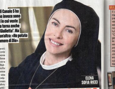 Elena Sofia Ricci: “Ho trovato Dio…E sto meglio senza I Cesaroni!” preview