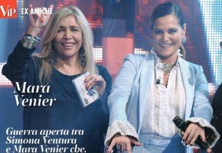 Simona Ventura e Mara Venier: eravamo tanto amiche…