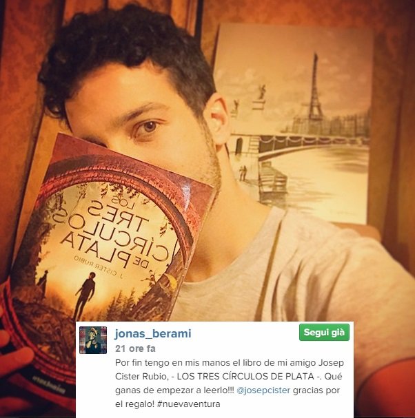 Jonás Berami lancia dei messaggi a Rama Lila Giustini attraverso il suo profilo Instagram?