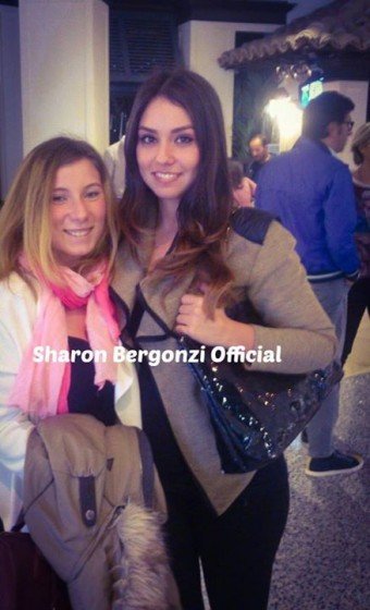 Sharon Bergonzi con una fan