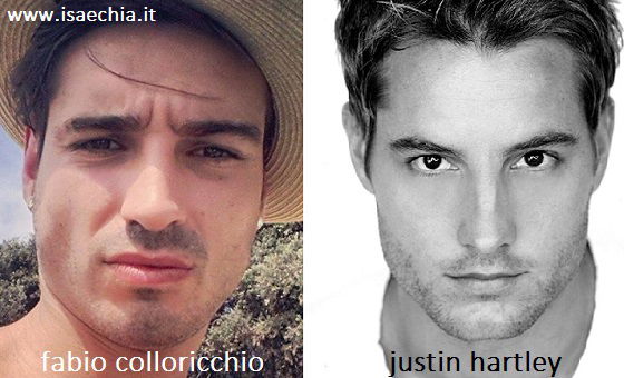 Somiglianza tra Fabio Colloricchio e Justin Hartley preview