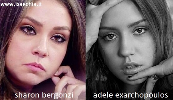 Somiglianza tra Sharon Bergonzi e Adele Exarchopoulos