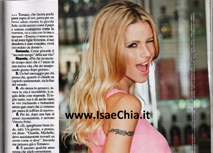 Michelle Hunziker, mamma in rosa: “Non mi fermo qui: voglio un maschietto!” article-post