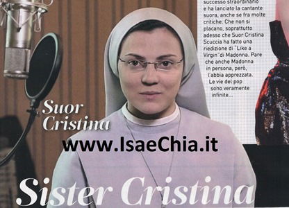 Suor Cristina canta Like a virgin: le vie del pop sono infinite! preview