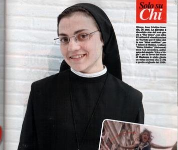 Suor Cristina tra Dio e…Madonna fa arrabbiare i vescovi: “Operazione commerciale e furbetta!”