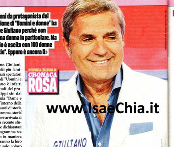 Giuliano Giuliani intervistato da Isa per Cronaca rosa: “Maria De Filippi, hai sbagliato a sospendermi!” preview