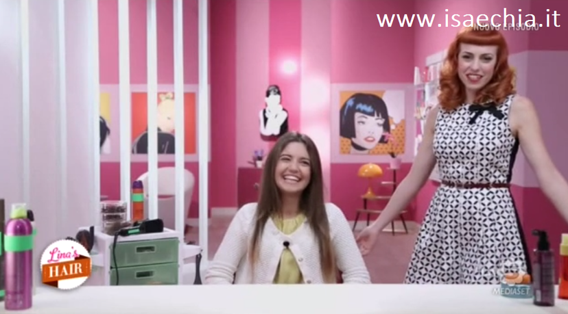 Rama Lila Giustini ospite del programma di La5 “Lina’s Hair”: il video preview