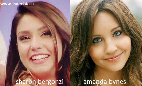 Somiglianza tra Sharon Bergonzi e Amanda Bynes preview