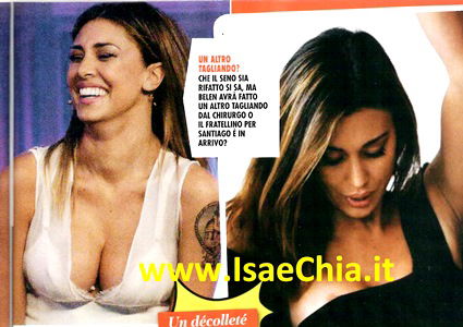 Belén Rodriguez: per il nuovo anno un nuovo seno o un nuovo bimbo? preview