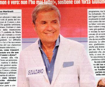 Giuliano Giuliani: “Mi hanno allontanato da Uomini e donne perché dicono che ho parlato male della redazione!” article-post