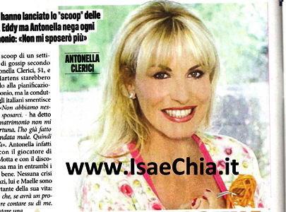 Antonella Clerici: “Non ho nessuna intenzione di sposarmi!” preview