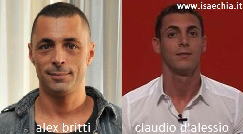 Somiglianza tra Alex Britti e Claudio D’Alessio preview