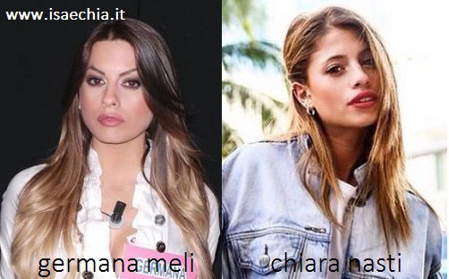 Somiglianza tra Germana Meli e Chiara Nasti preview