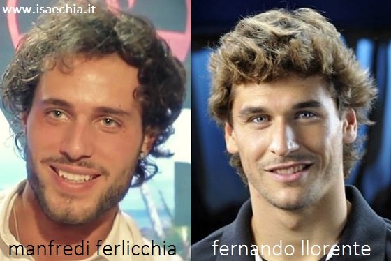 Somiglianza tra Manfredi Ferlicchia e Fernando Llorente