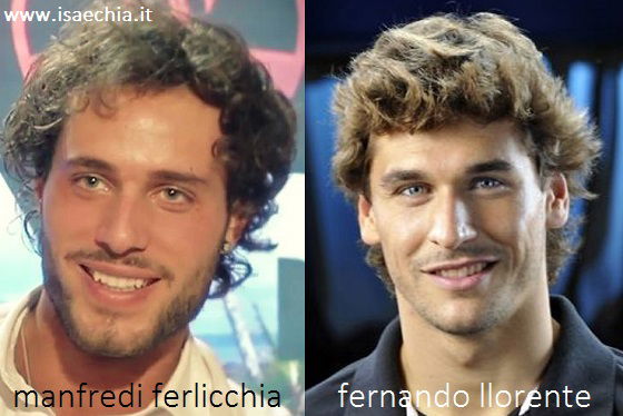 Somiglianza tra Manfredi Ferlicchia e Fernando Llorente preview