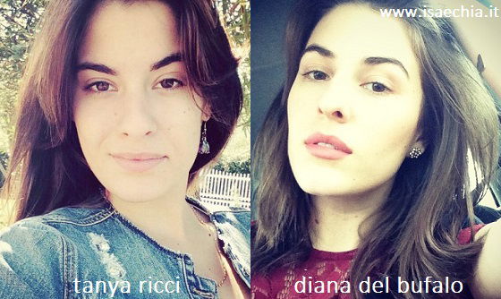 Somiglianza tra Tanya Ricci e Diana Del Bufalo article-post