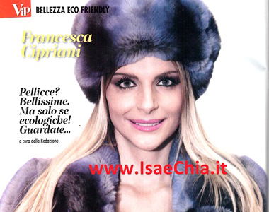 Francesca Cipriani ama gli animali: “Pellicce? Bellissime, ma solo se ecologiche!” preview