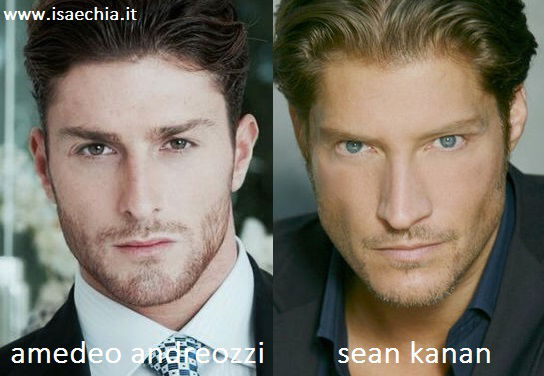 Somiglianza tra Amedeo Andreozzi e Sean Kanan preview