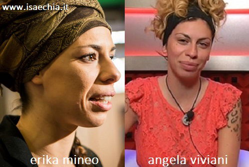 Somiglianza tra Erika Mineo, in arte Amara, e Angela Viviani article-post